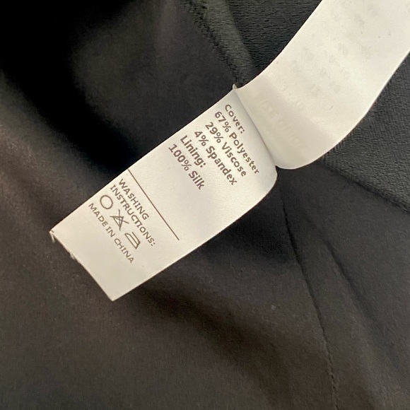 Lily Silk Black Double-Breasted Women's Blazer - Picture 7 of 7